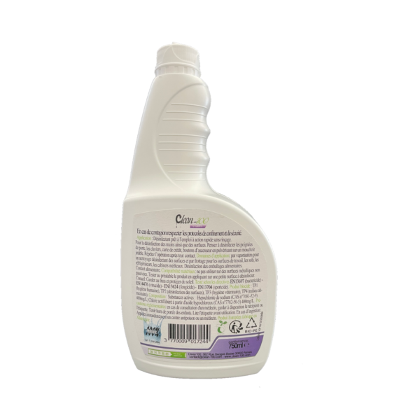 Solution désinfectante 750 ml